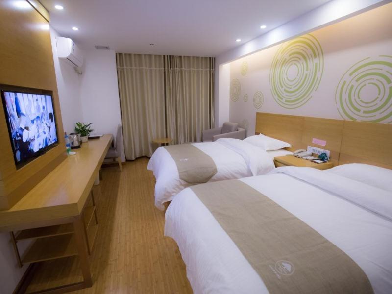 Greentree Inn Hefei Feixi County South Jinzhai Road Jinyun International Business Hotel Sanshigang Exteriér fotografie