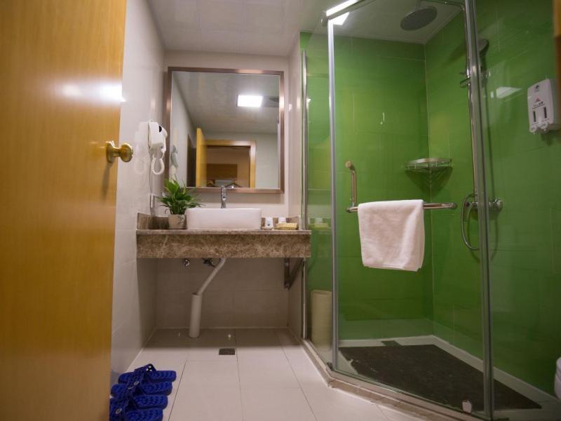 Greentree Inn Hefei Feixi County South Jinzhai Road Jinyun International Business Hotel Sanshigang Exteriér fotografie