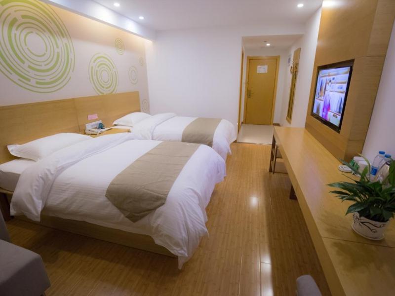 Greentree Inn Hefei Feixi County South Jinzhai Road Jinyun International Business Hotel Sanshigang Exteriér fotografie