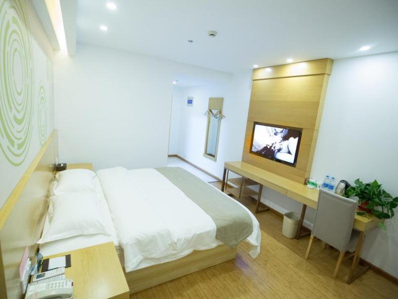 Greentree Inn Hefei Feixi County South Jinzhai Road Jinyun International Business Hotel Sanshigang Exteriér fotografie